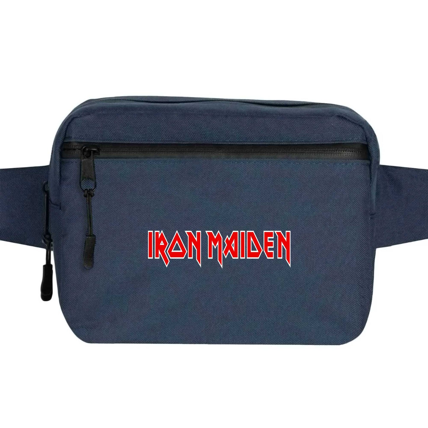 Iron Maiden Red Text Bel Çantası