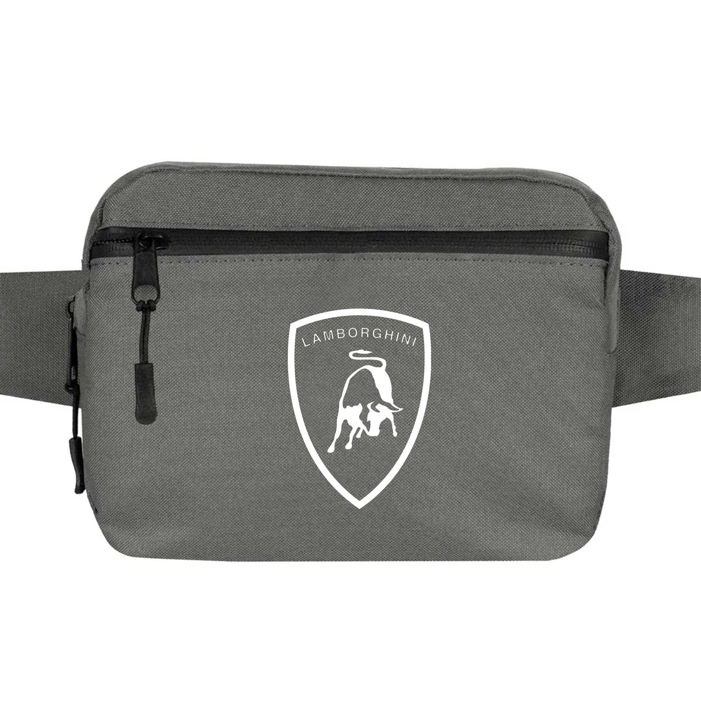 Lamborghini Logo White Bel Çantası