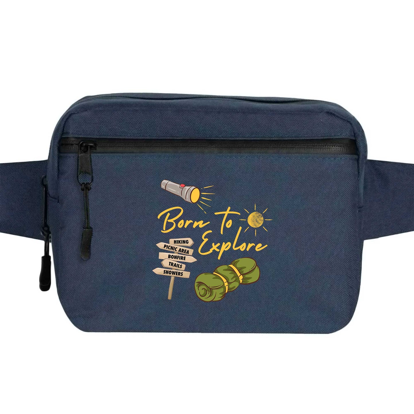 Born To Explore Bel Çantası