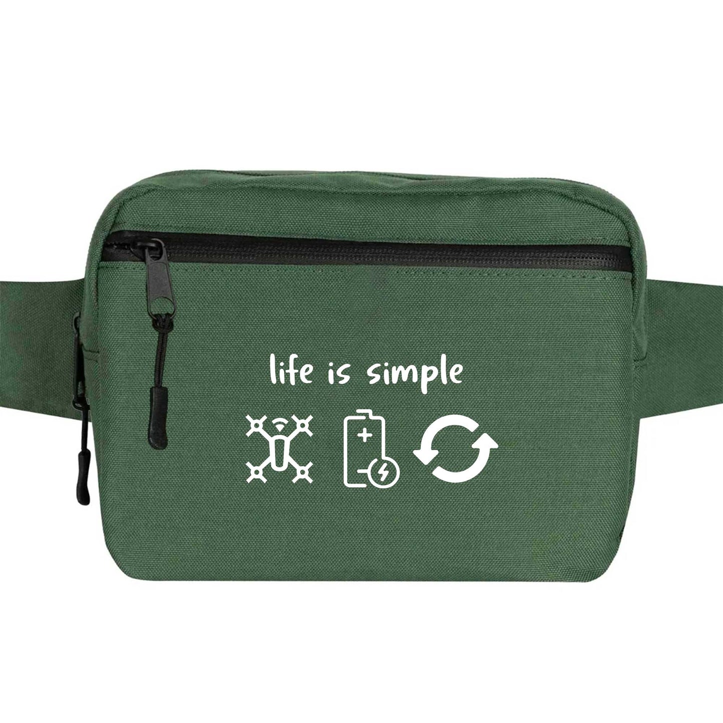 Life Is Simple Bel Çantası