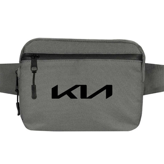 Kia New Logo Black Bel Çantası