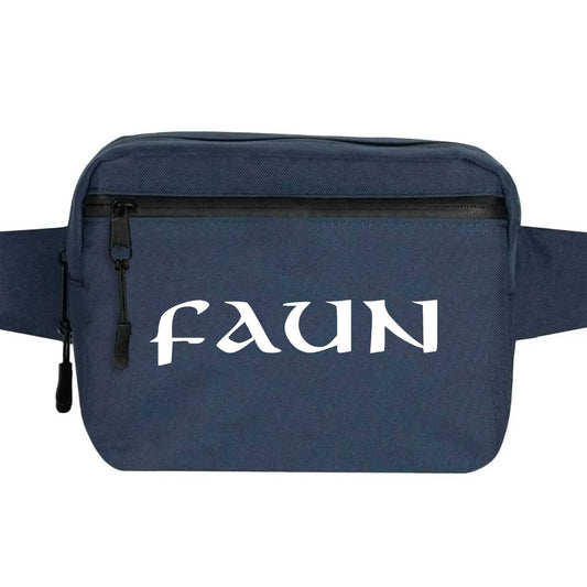 Faun Text Logo Bel Çantası