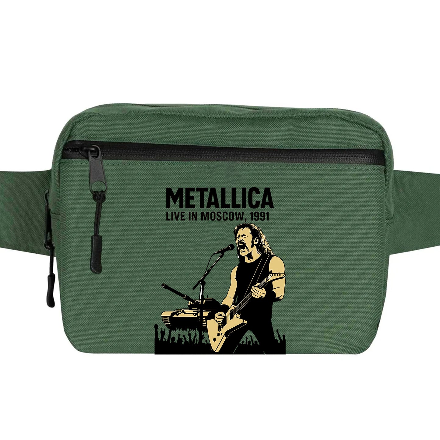 Metallica Live İn Moscow Bel Çantası