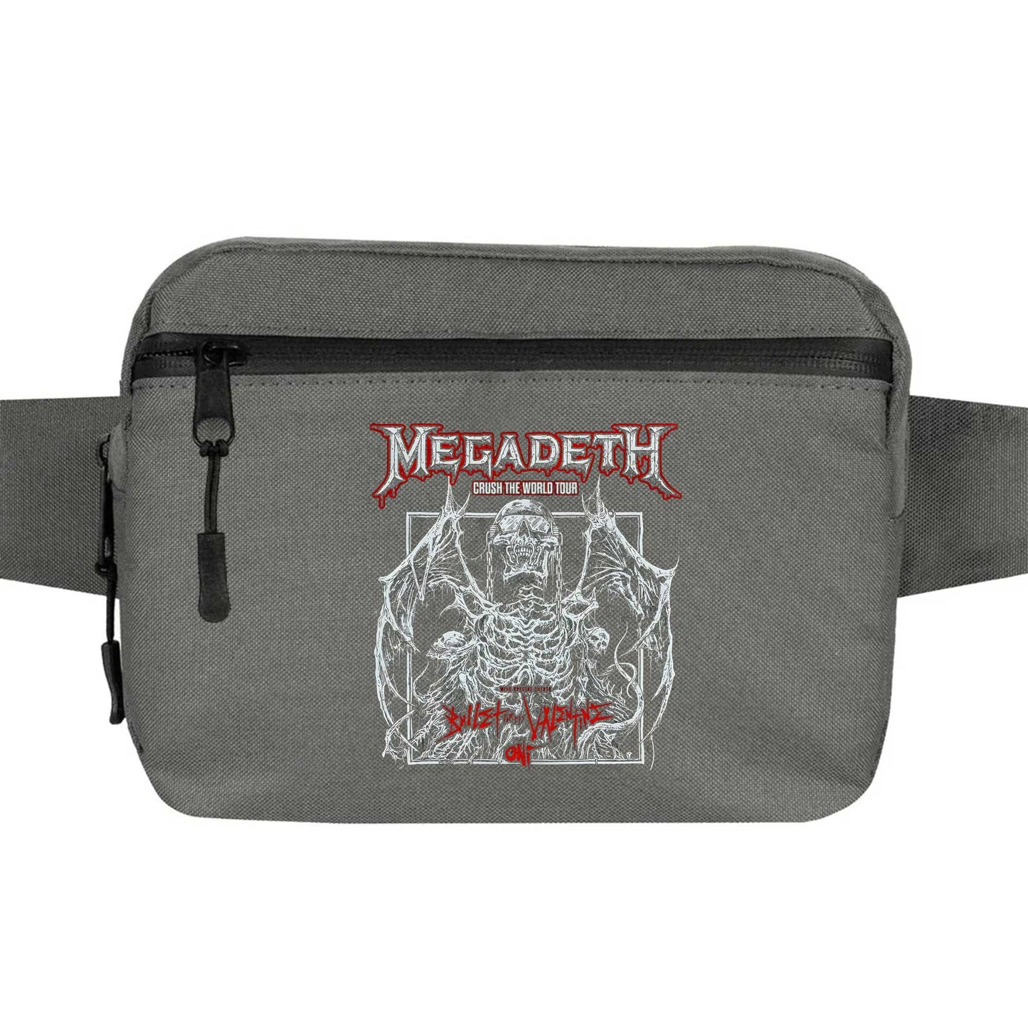 Megadeth Crush The World Bel Çantası