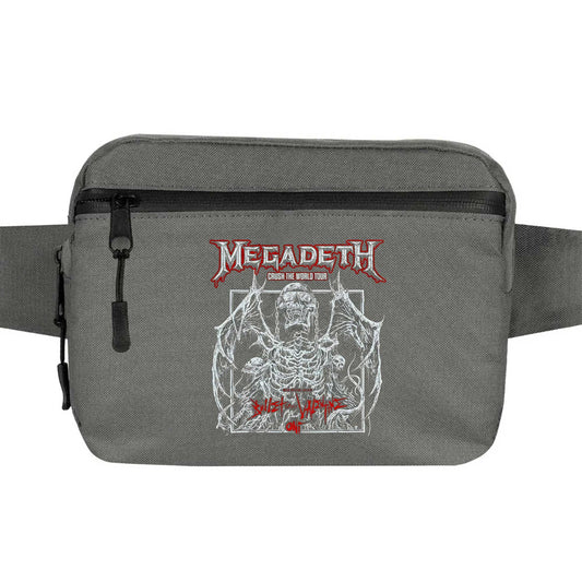 Megadeth Crush The World Bel Çantası