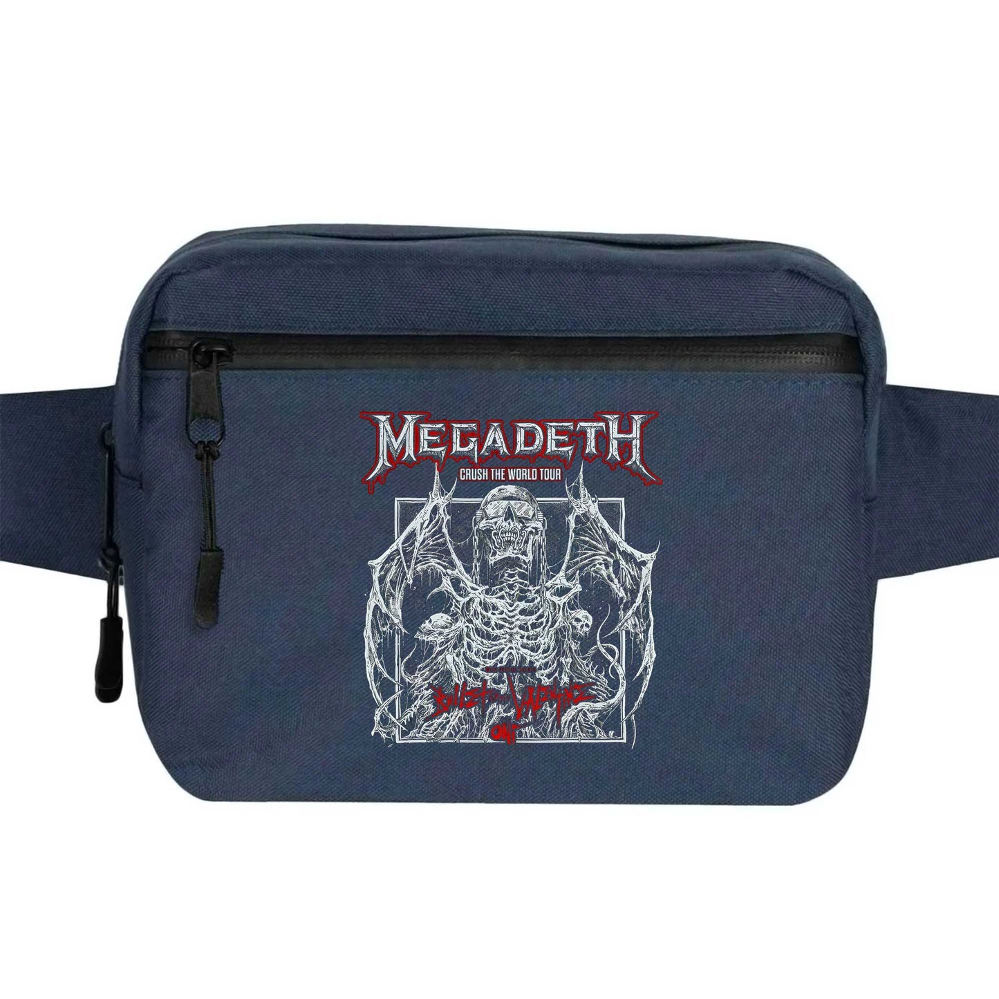 Megadeth Crush The World Bel Çantası