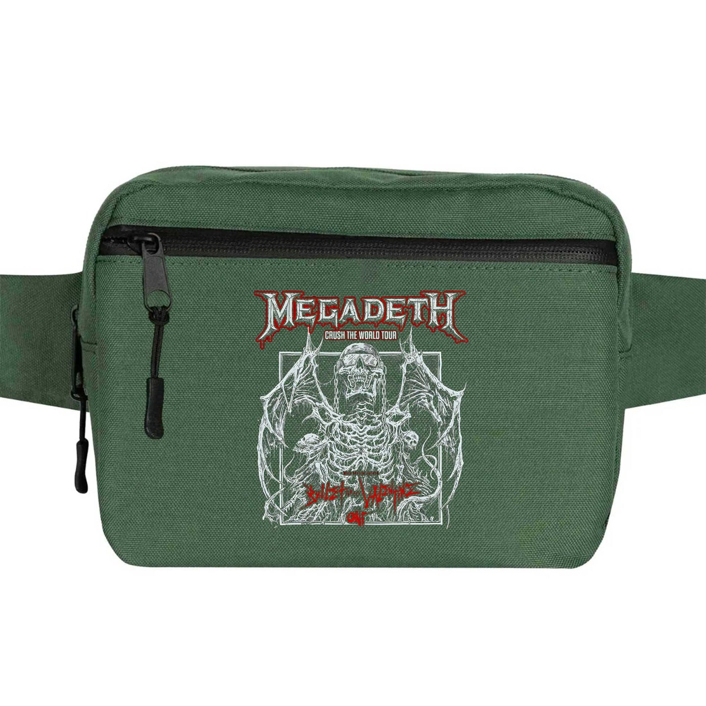 Megadeth Crush The World Bel Çantası