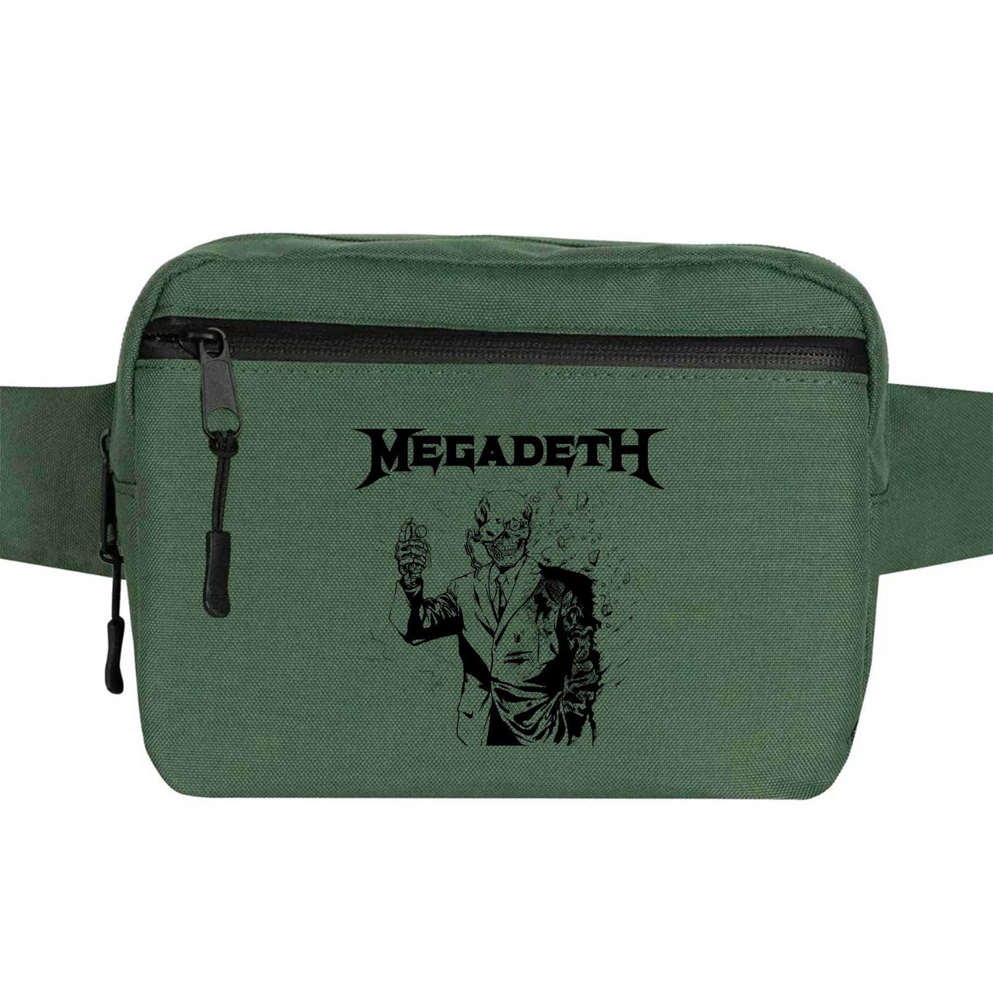 Megadeth Vic Rattlehead Portre Bel Çantası