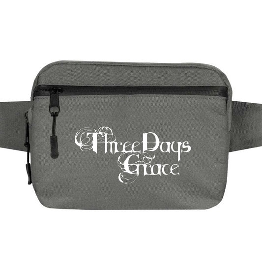 Three Days Grace Logo Text Bel Çantası