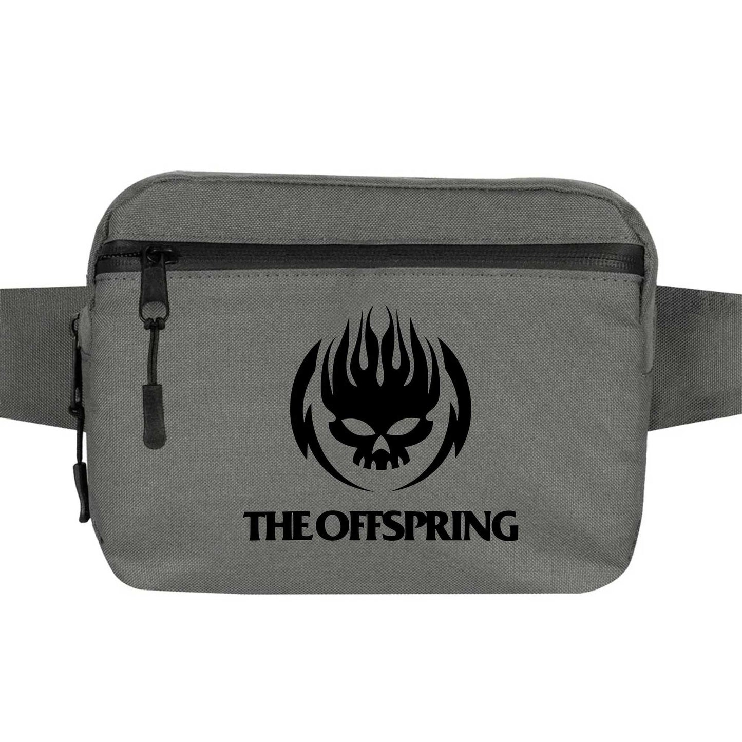 The Offspring Logo Skull Text Bel Çantası
