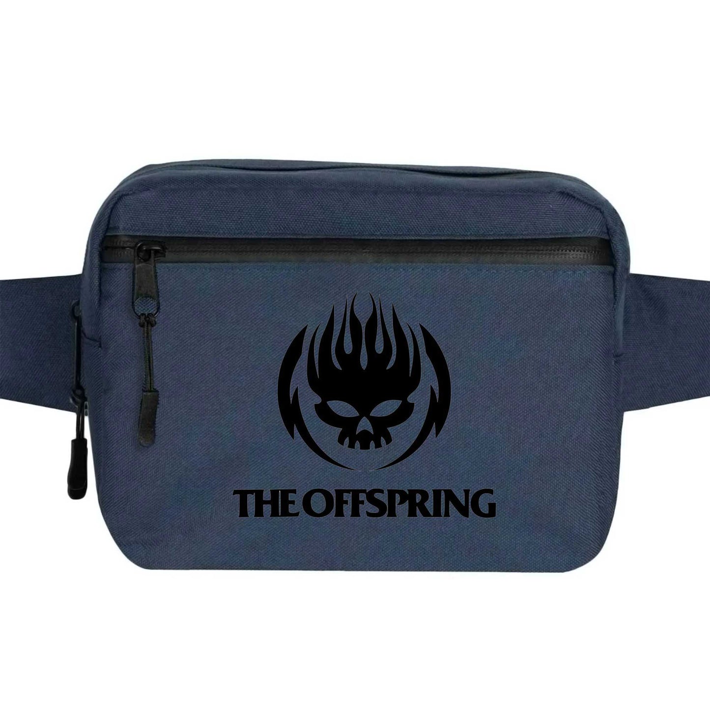 The Offspring Logo Skull Text Bel Çantası