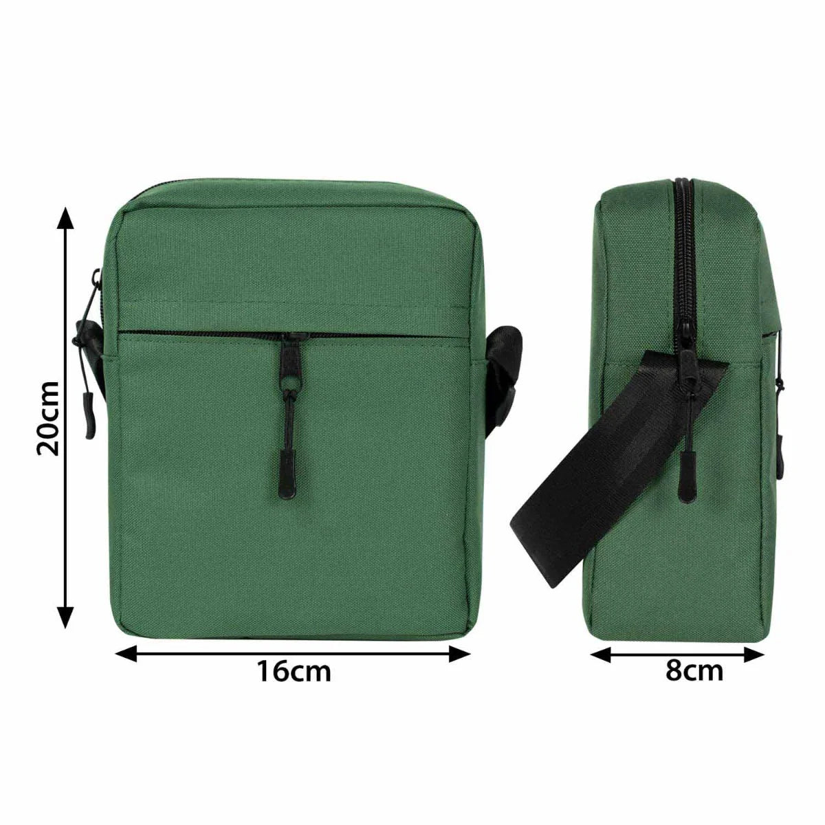 Omuz Çantası Baskısız Yeşil Renk