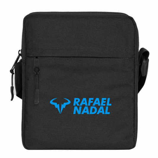 Rafael Nadal Blue Logo Text Omuz Çantası