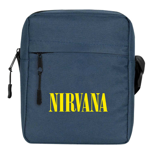 Nirvana Yazı Sarı Omuz Çantası