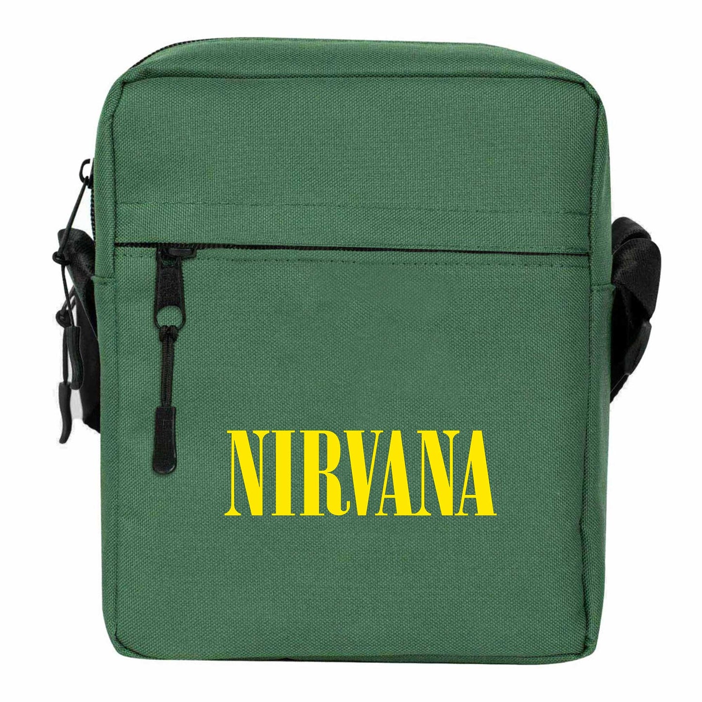 Nirvana Yazı Sarı Omuz Çantası