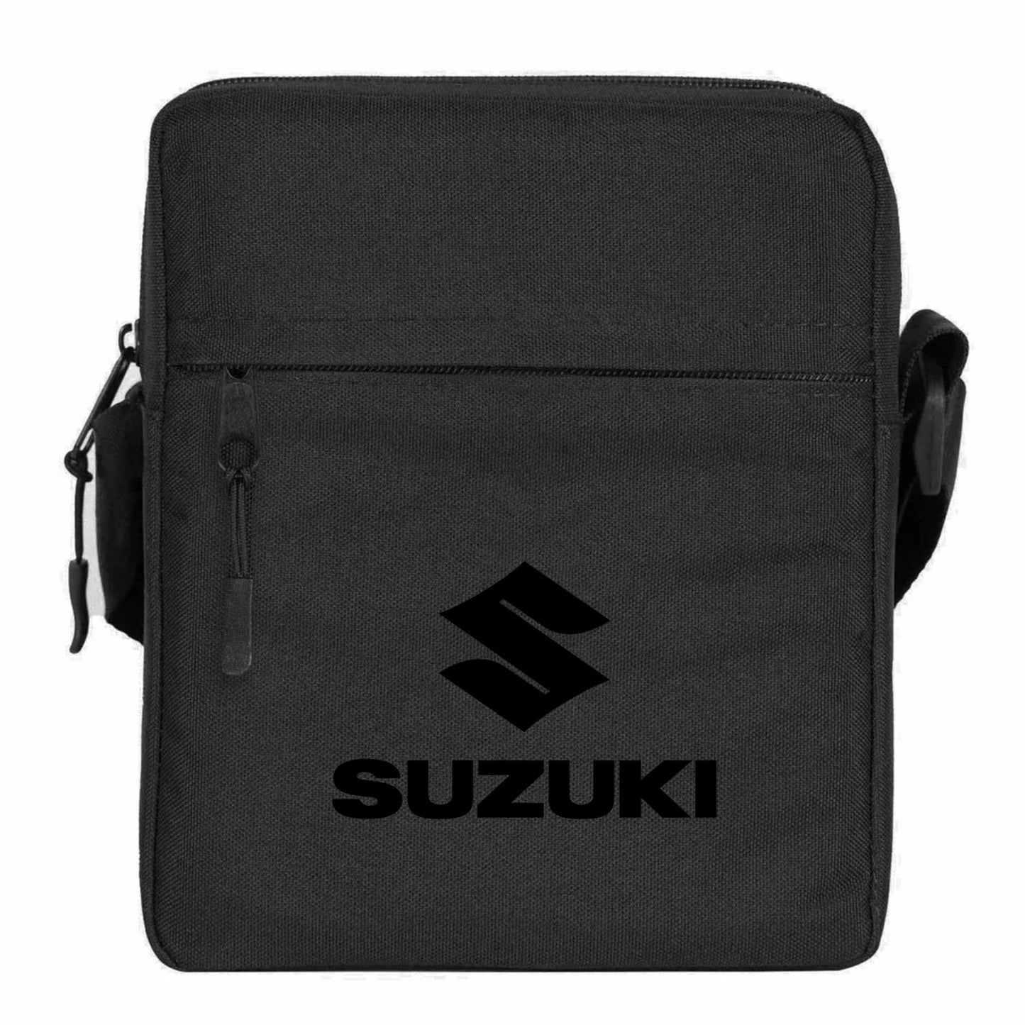 Suzuki Logo Text Black Omuz Çantası