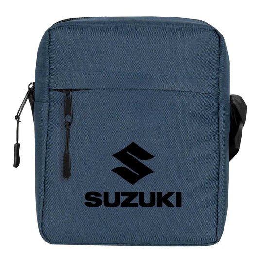 Suzuki Logo Text Black Omuz Çantası