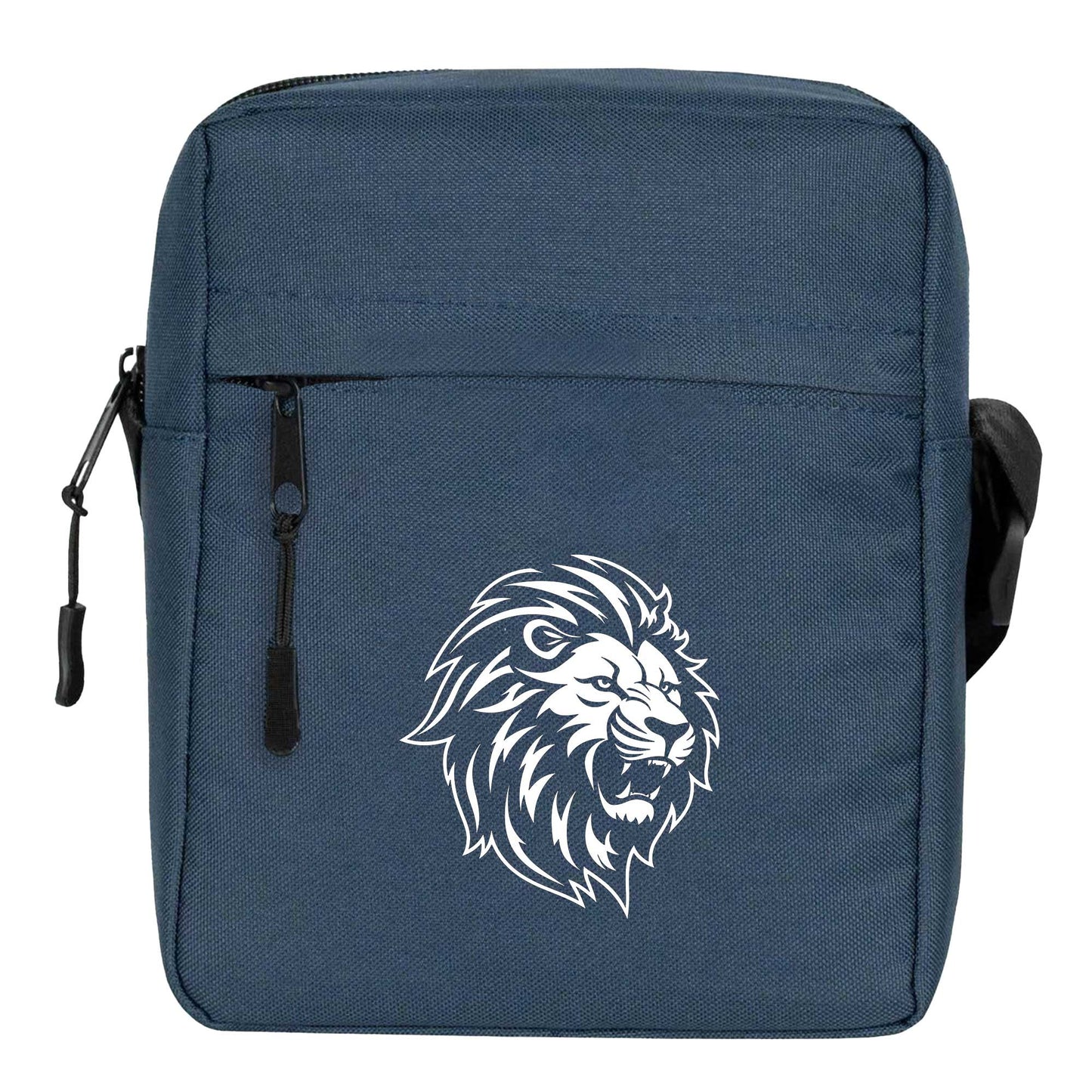 Black and White Lion Omuz Çantası