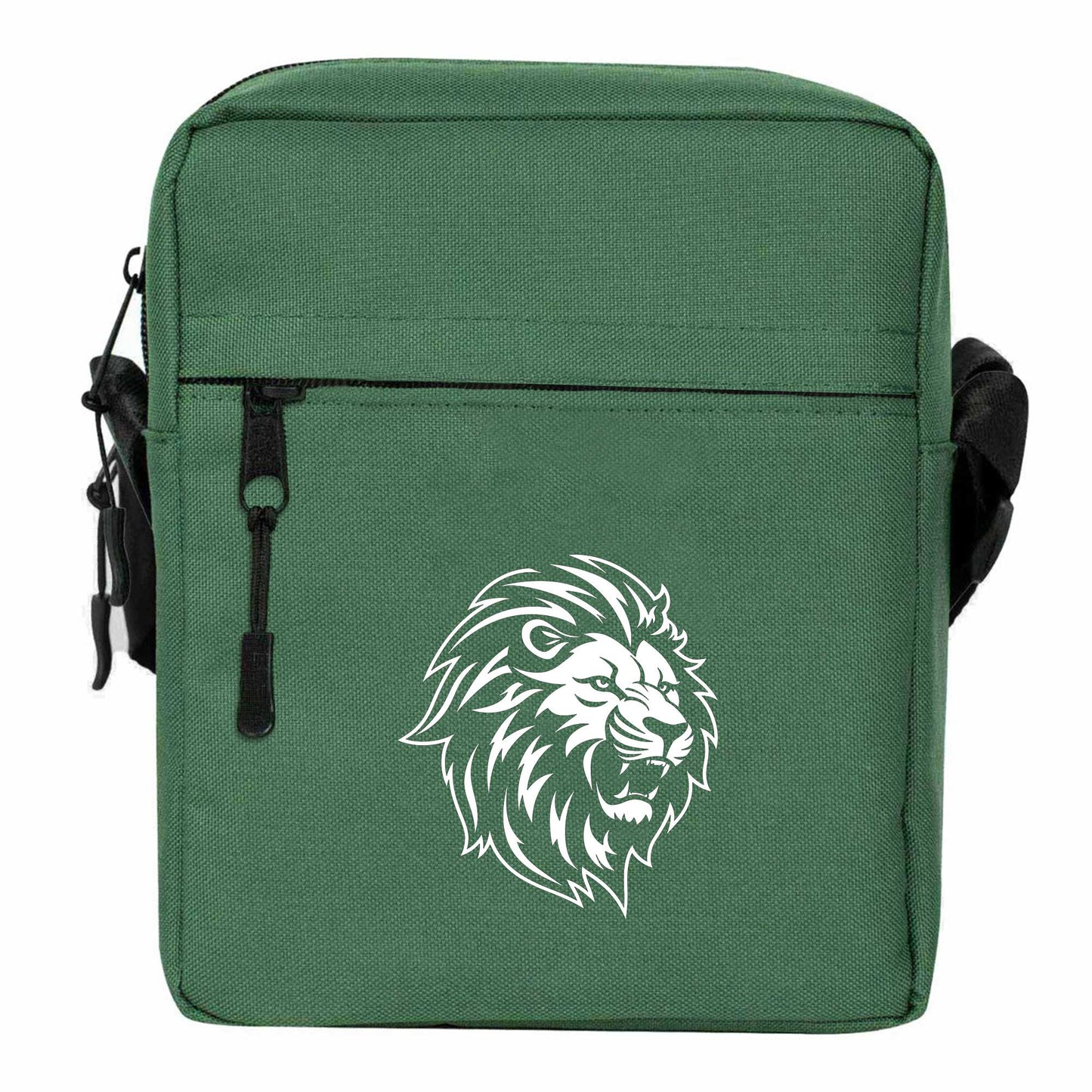 Black and White Lion Omuz Çantası