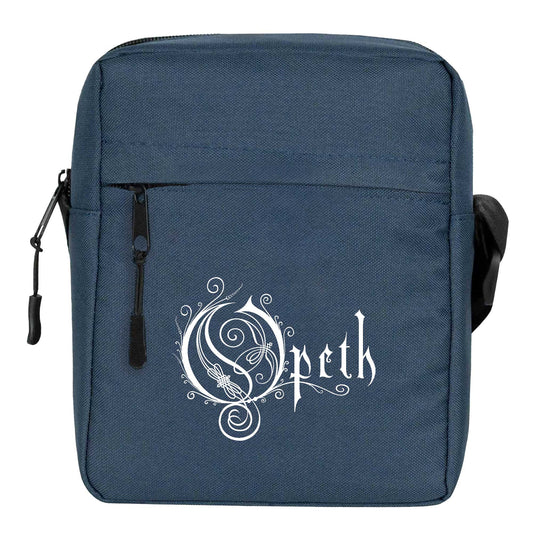 Opeth Logo White Omuz Çantası