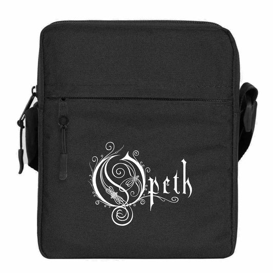 Opeth Logo White Omuz Çantası