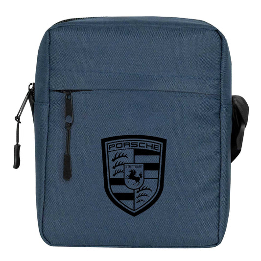 Porsche Logo Black Omuz Çantası