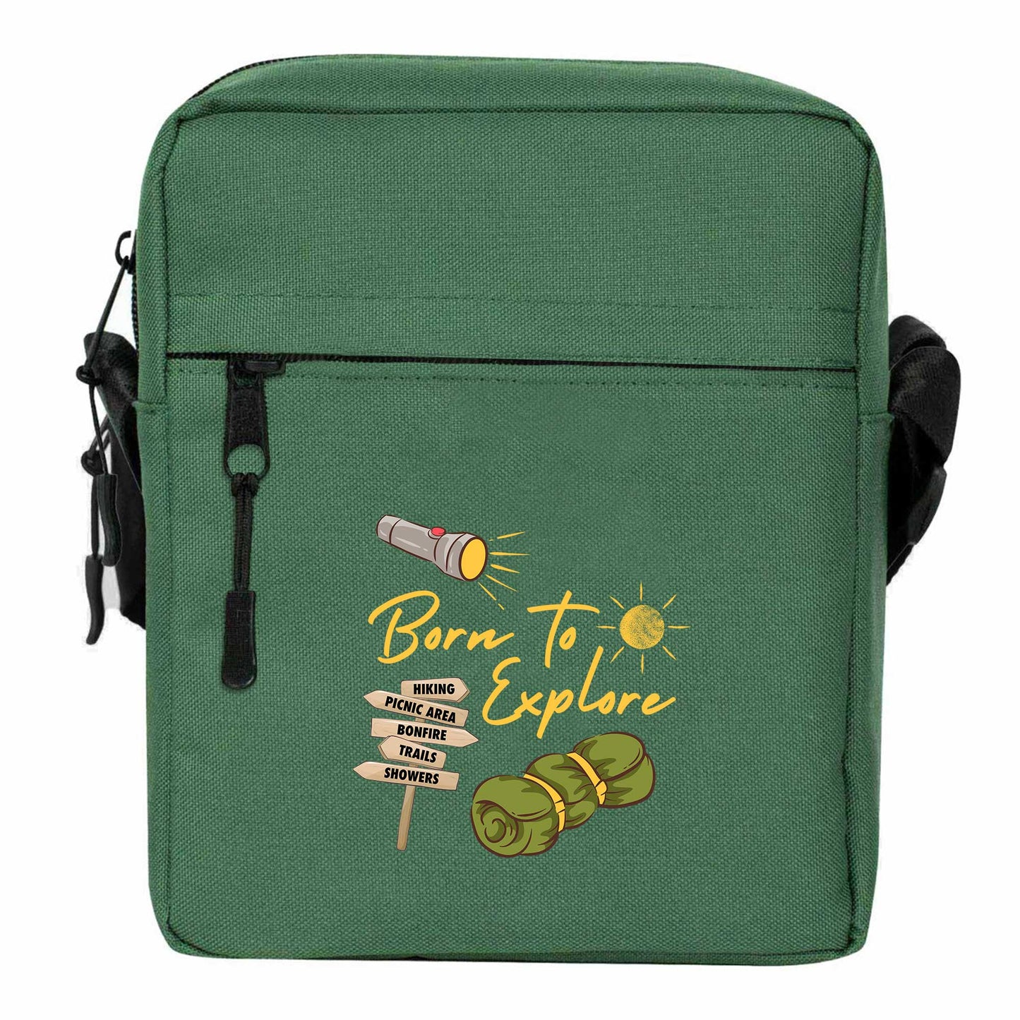 Born To Explore Omuz Çantası