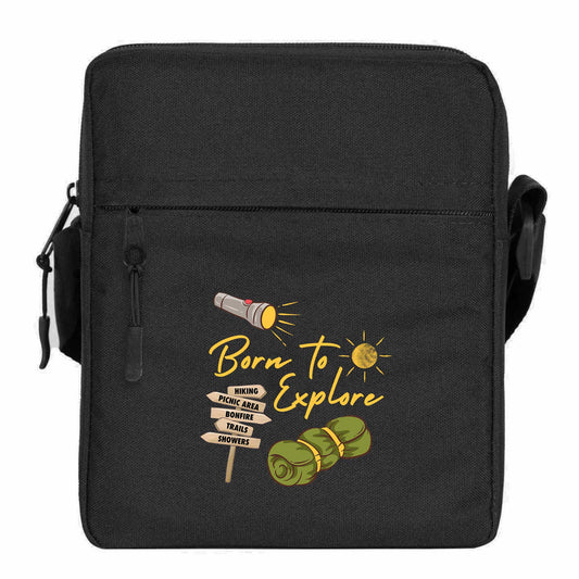Born To Explore Omuz Çantası