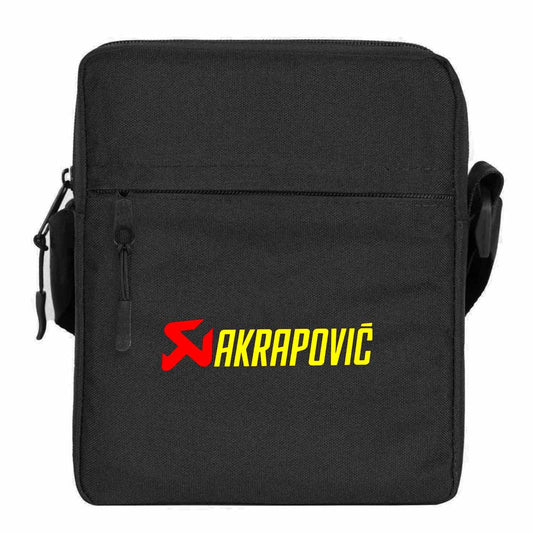 Akrapovic Logo Text Omuz Çantası