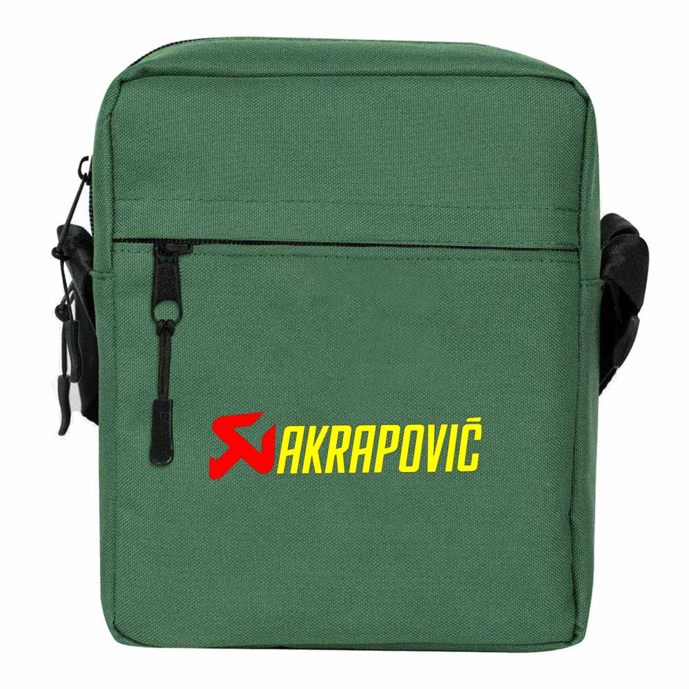 Akrapovic Logo Text Omuz Çantası
