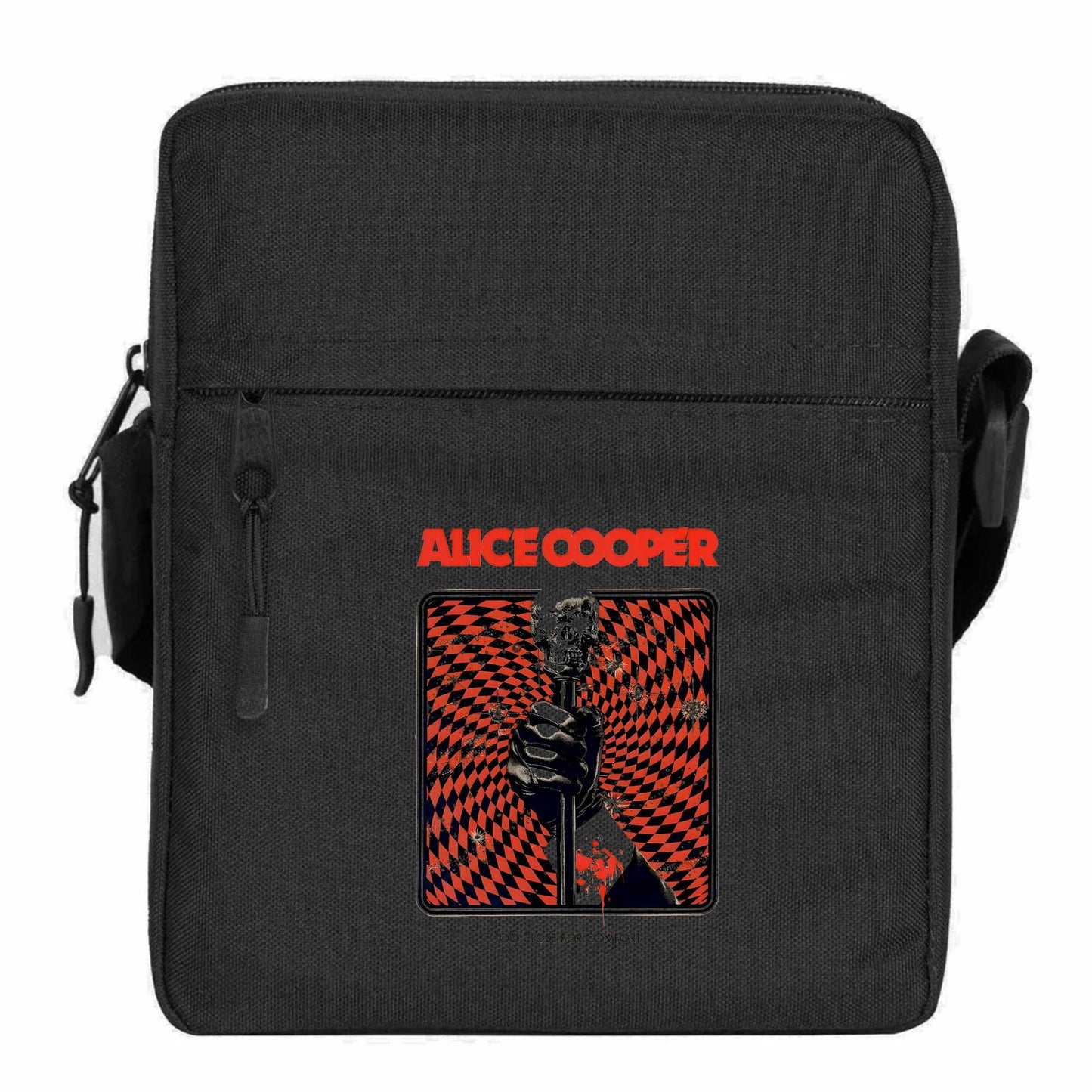 Alice Cooper Too Close For Comfort Mikrofon Omuz Çantası