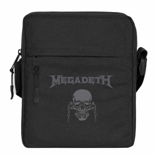 Megadeth Vic Rattlehead Skull Omuz Çantası