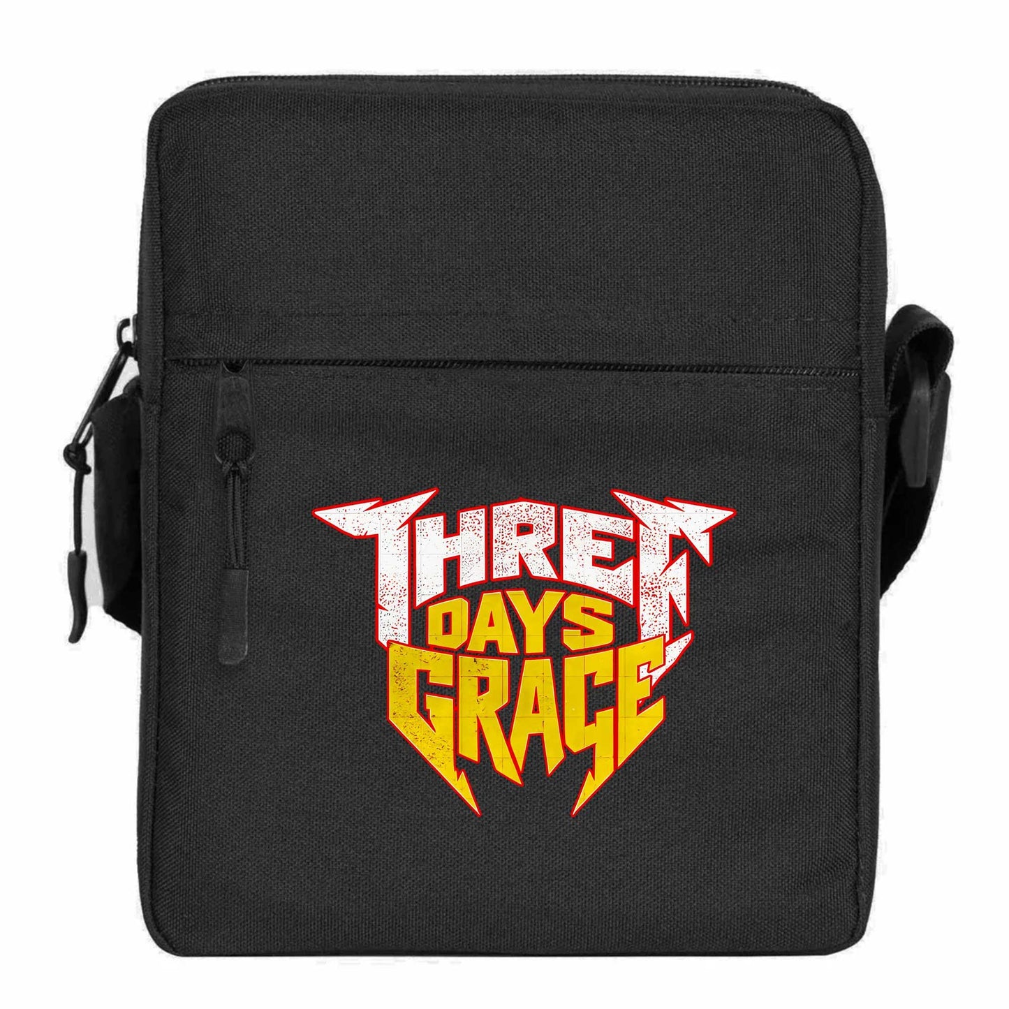Three Days Grace Text Color Omuz Çantası