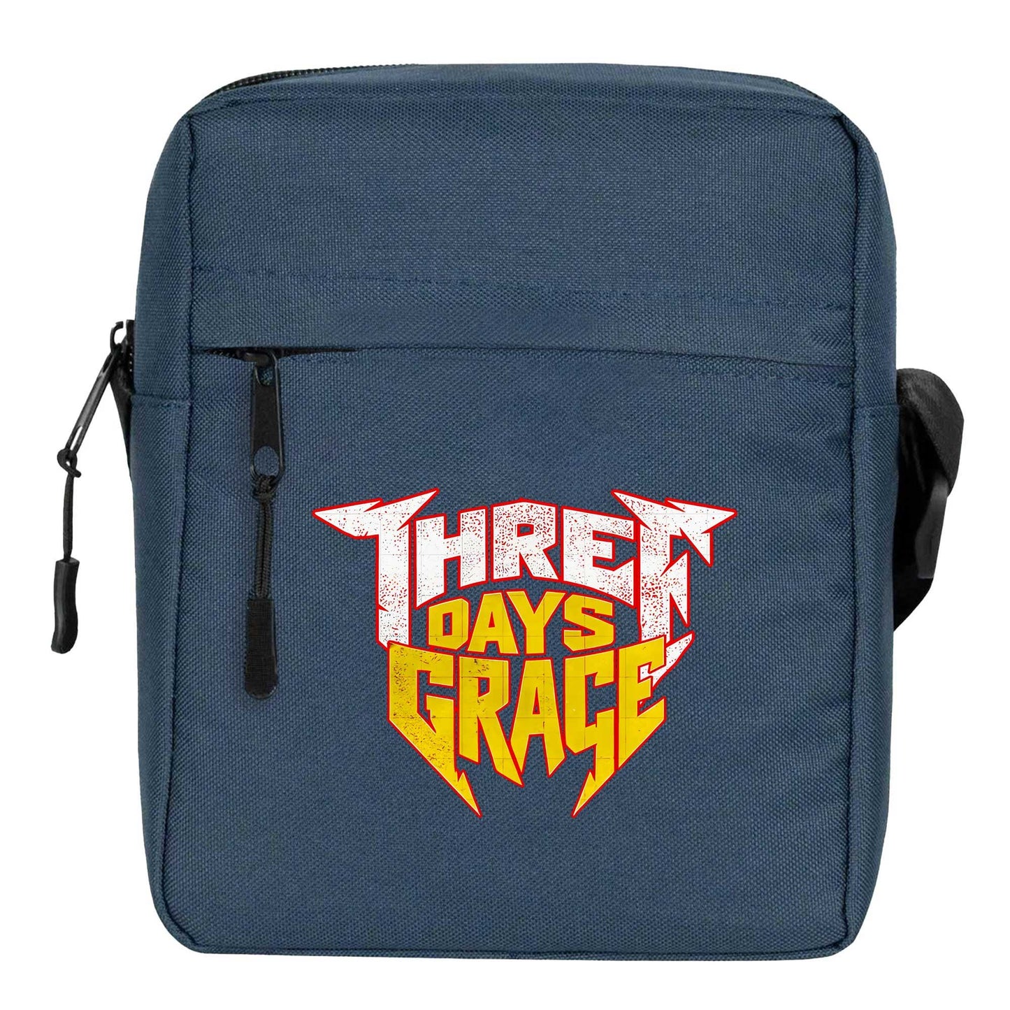 Three Days Grace Text Color Omuz Çantası
