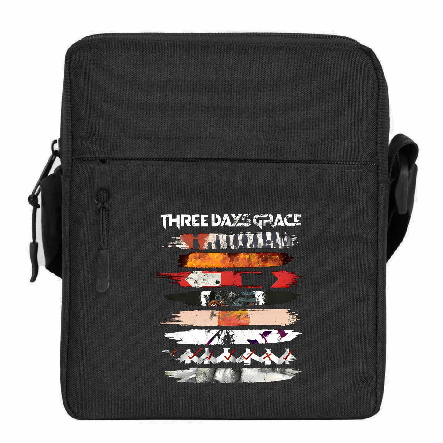 Three Days Grace Album Covers Omuz Çantası