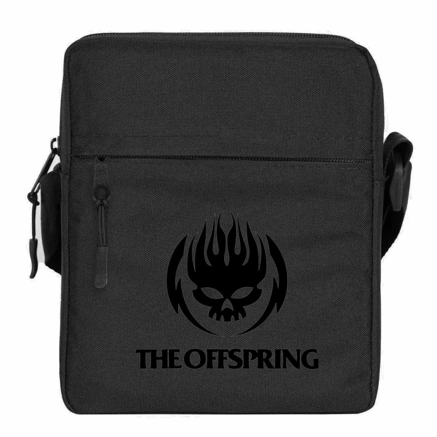 The Offspring Logo Skull Text Omuz Çantası