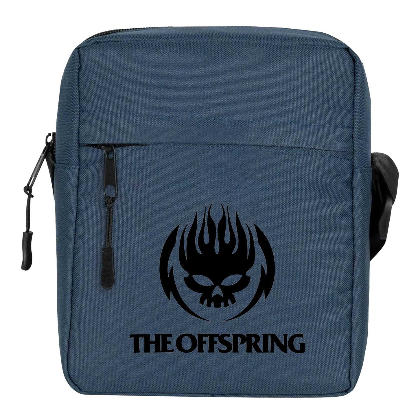 The Offspring Logo Skull Text Omuz Çantası