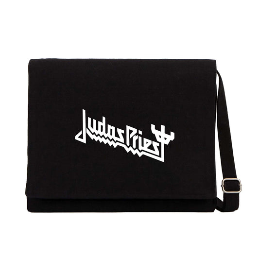 Judas Priest Siyah Kanvas Postacı Çantası