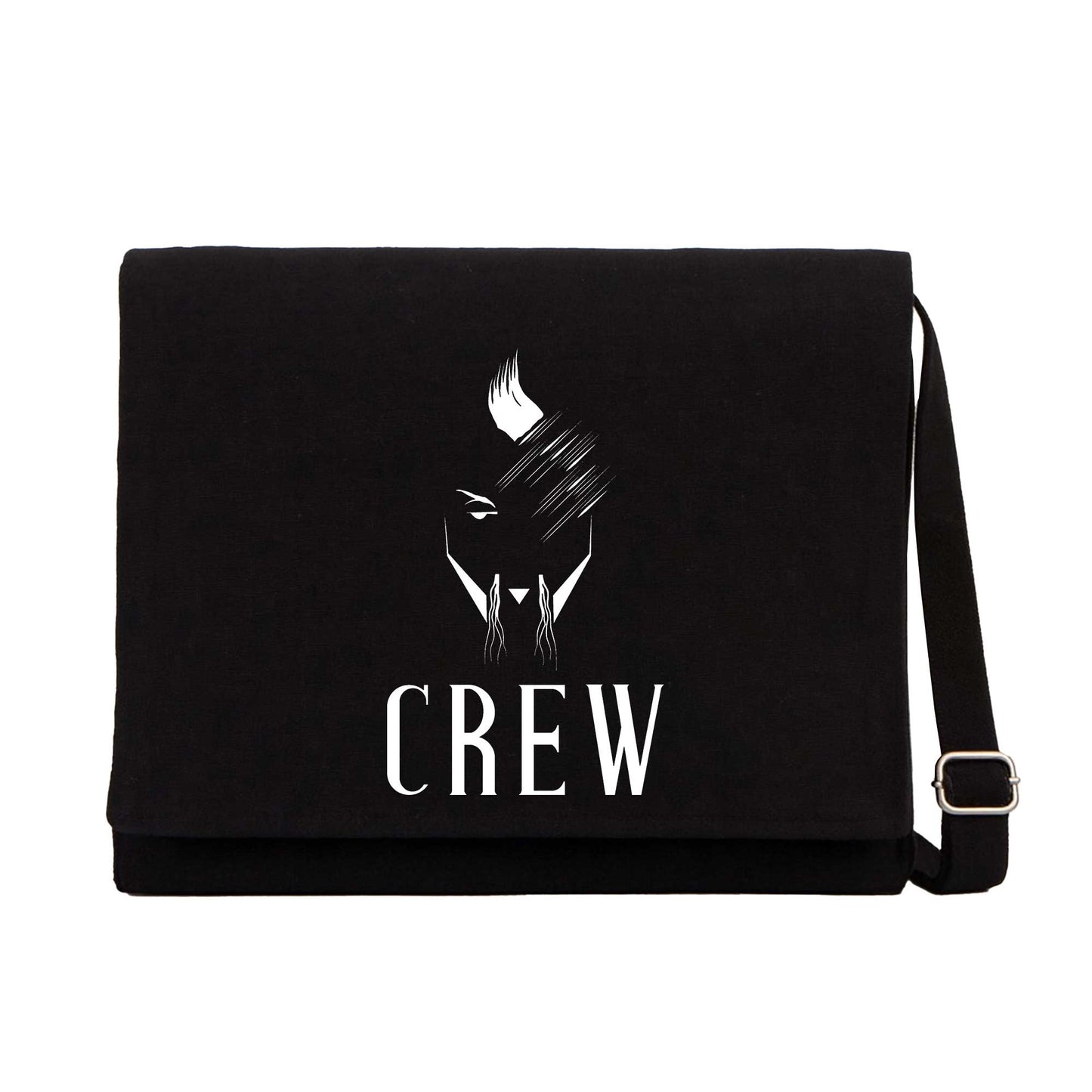 Hayko Cepkin Crew Siyah Kanvas Postacı Çantası