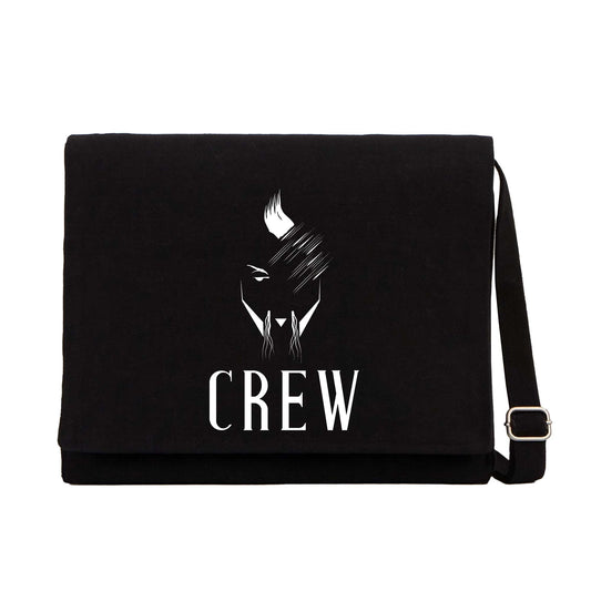 Hayko Cepkin Crew Siyah Kanvas Postacı Çantası