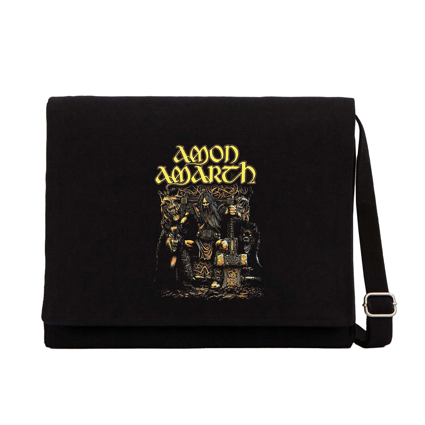 Amon Amarth Thor Siyah Kanvas Postacı Çantası