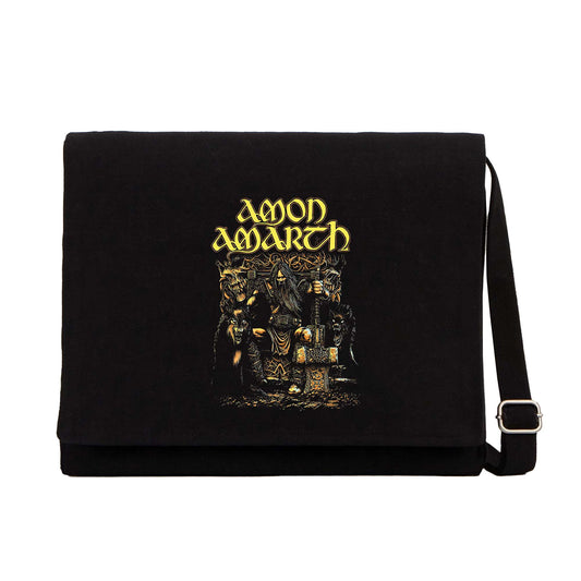 Amon Amarth Thor Siyah Kanvas Postacı Çantası