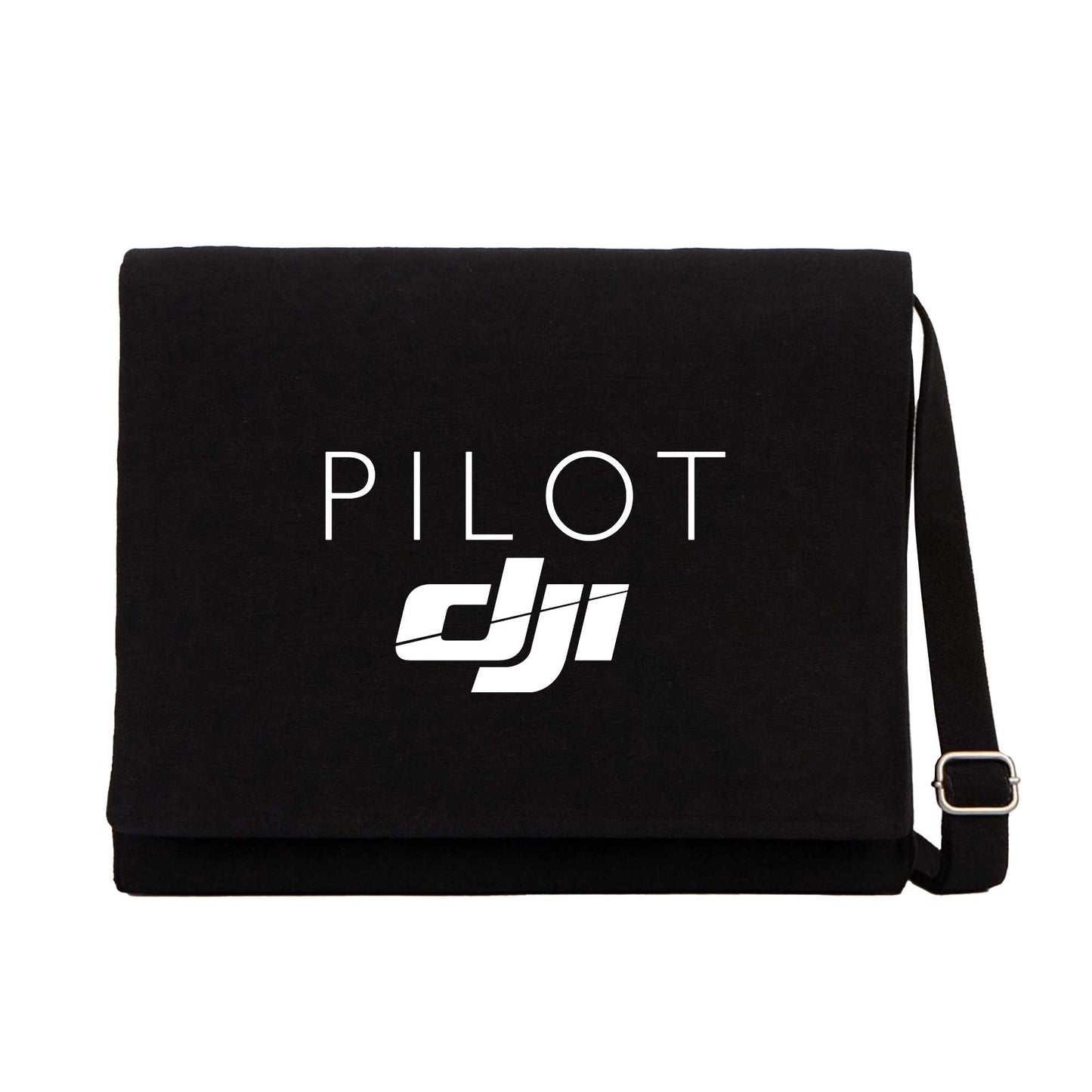 DJİ Pilot Siyah Kanvas Postacı Çantası