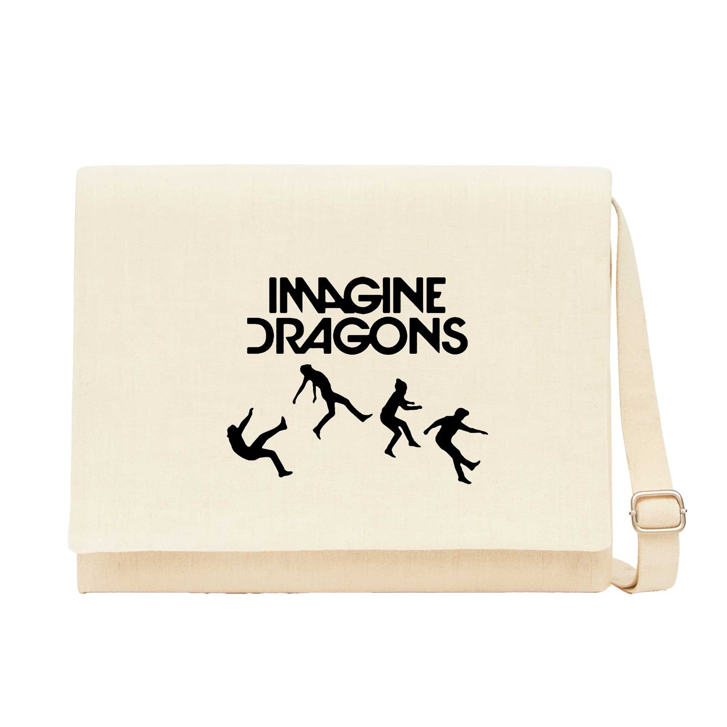 Imagine Dragons Fall Krem Kanvas Postacı Çantası