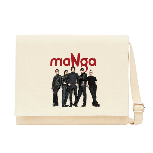 Manga Grup Krem Kanvas Postacı Çantası