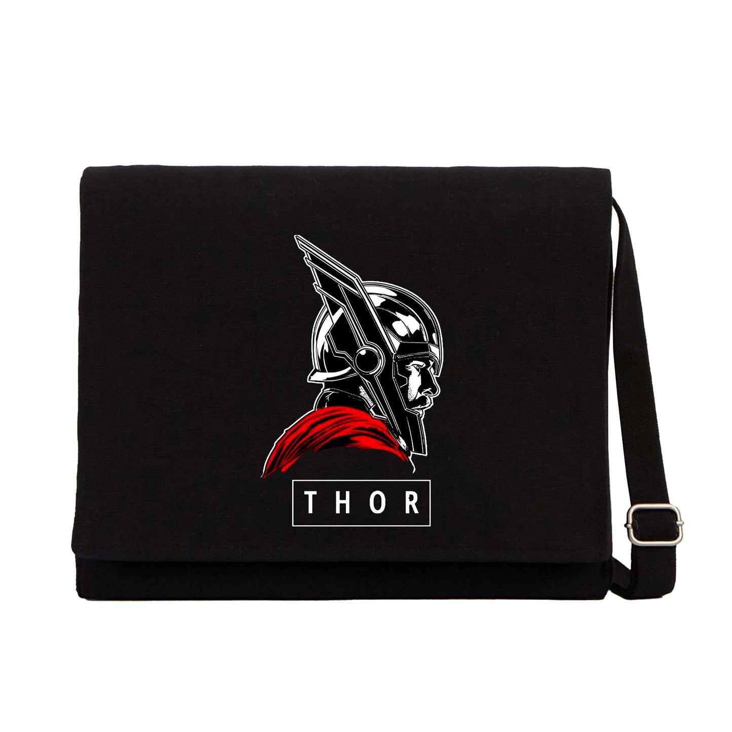 Thor Ragnarok Siyah Kanvas Postacı Çantası