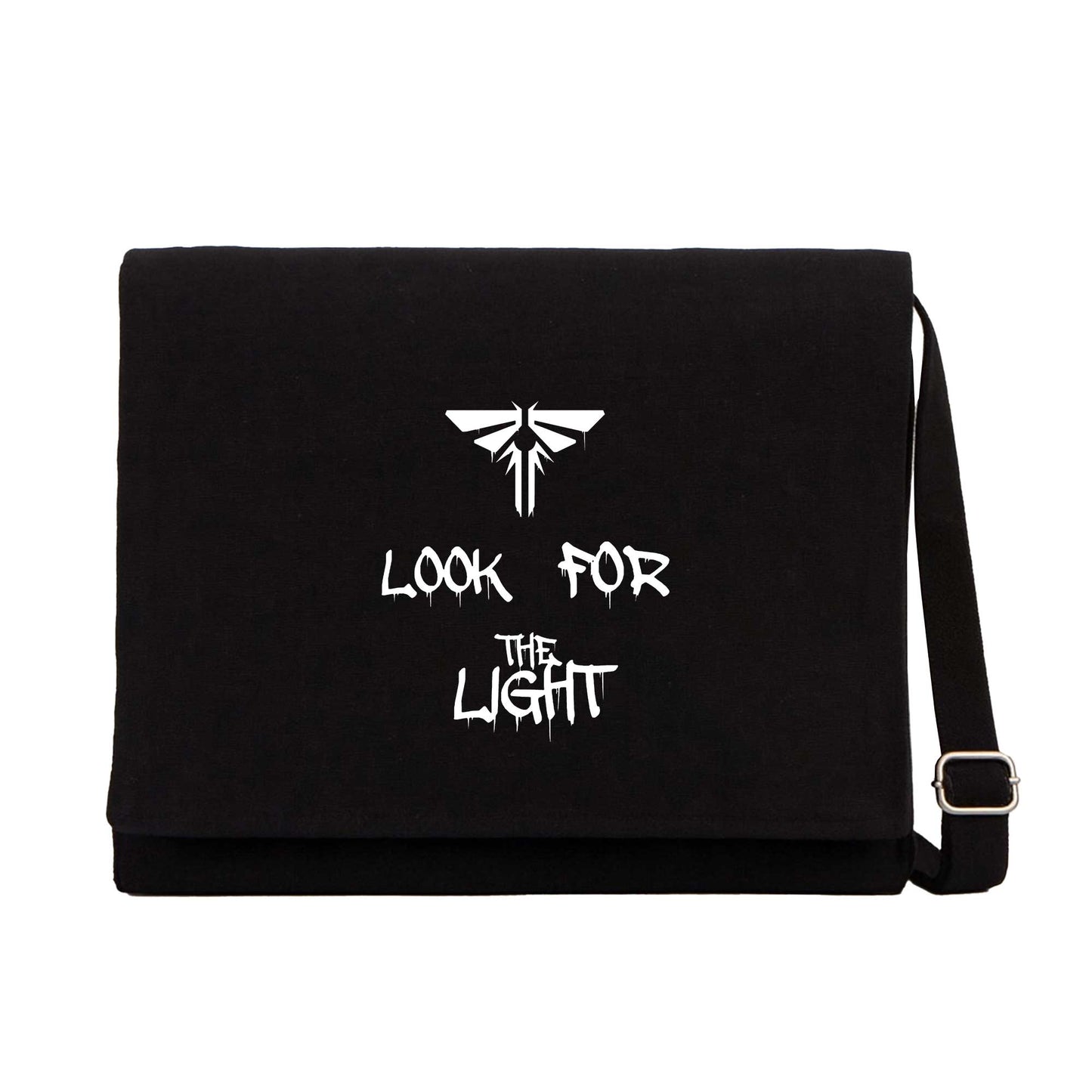 The Last Of Us Look For The Light Siyah Kanvas Postacı Çantası