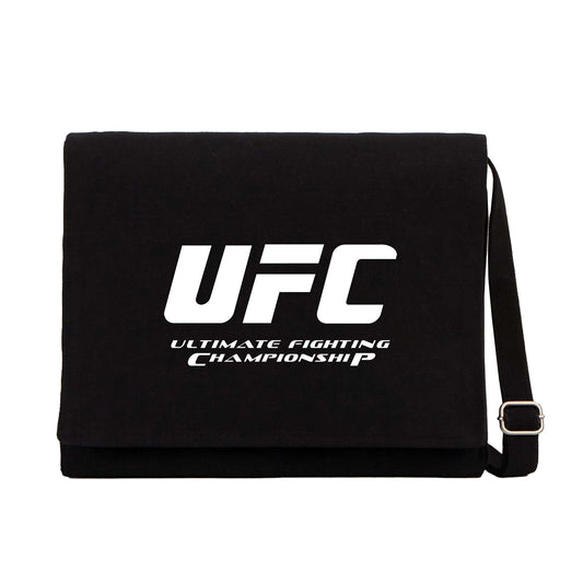 UFC Ultimate Championship Siyah Kanvas Postacı Çantası