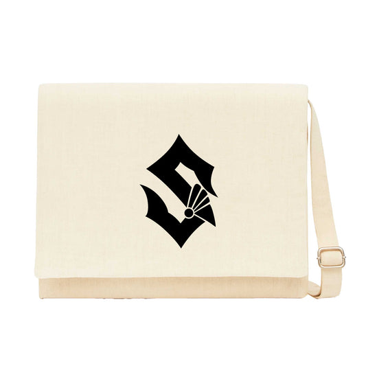 Sabaton Classic Krem Kanvas Postacı Çantası