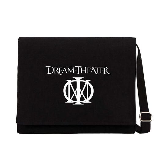 Dream Theather Logo 3 Siyah Kanvas Postacı Çantası